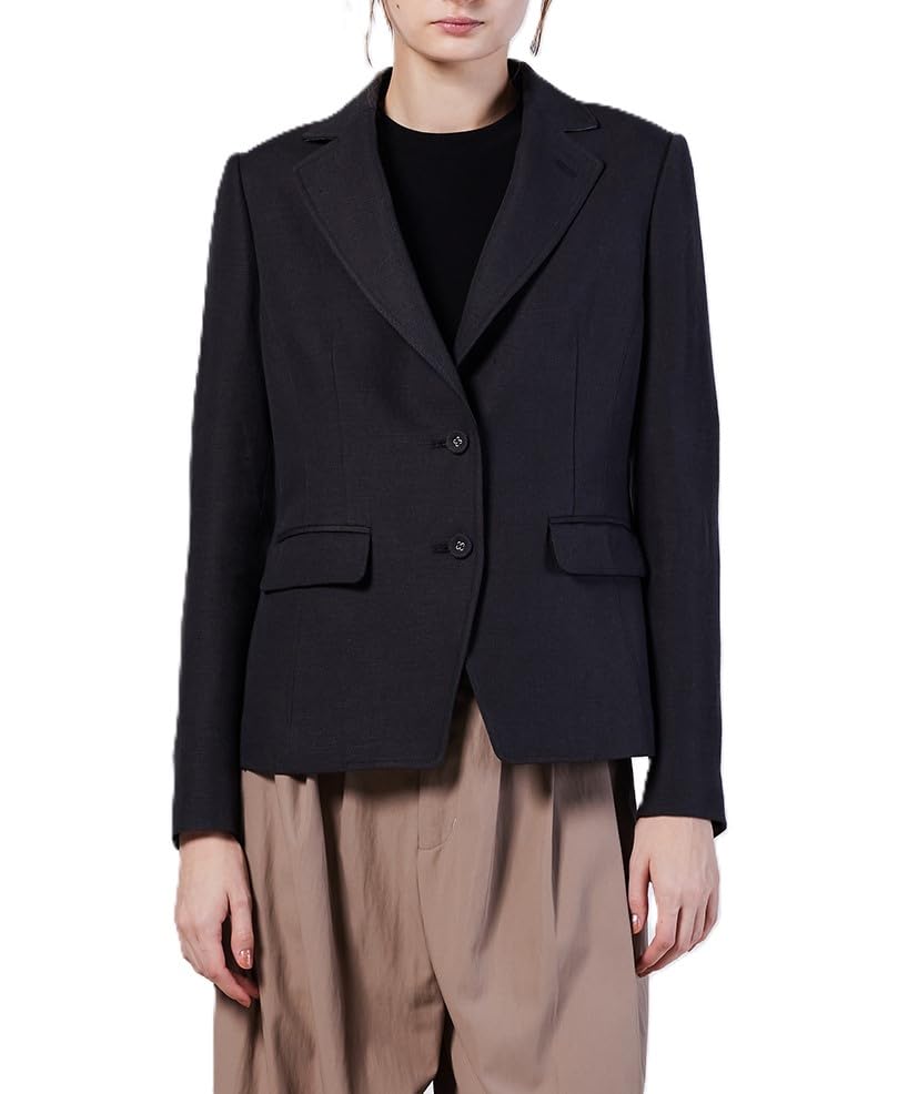 【美品】ダブルスタンダードクロージング SOV. テーラードジャケット ダブルスタンダードクロージング] Sov.リネンスラブテーラード